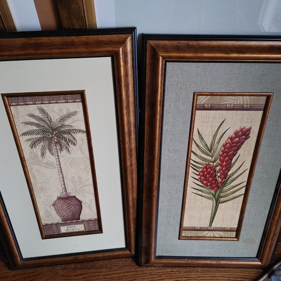 Set of two textured wall art - Picture 3 of 3